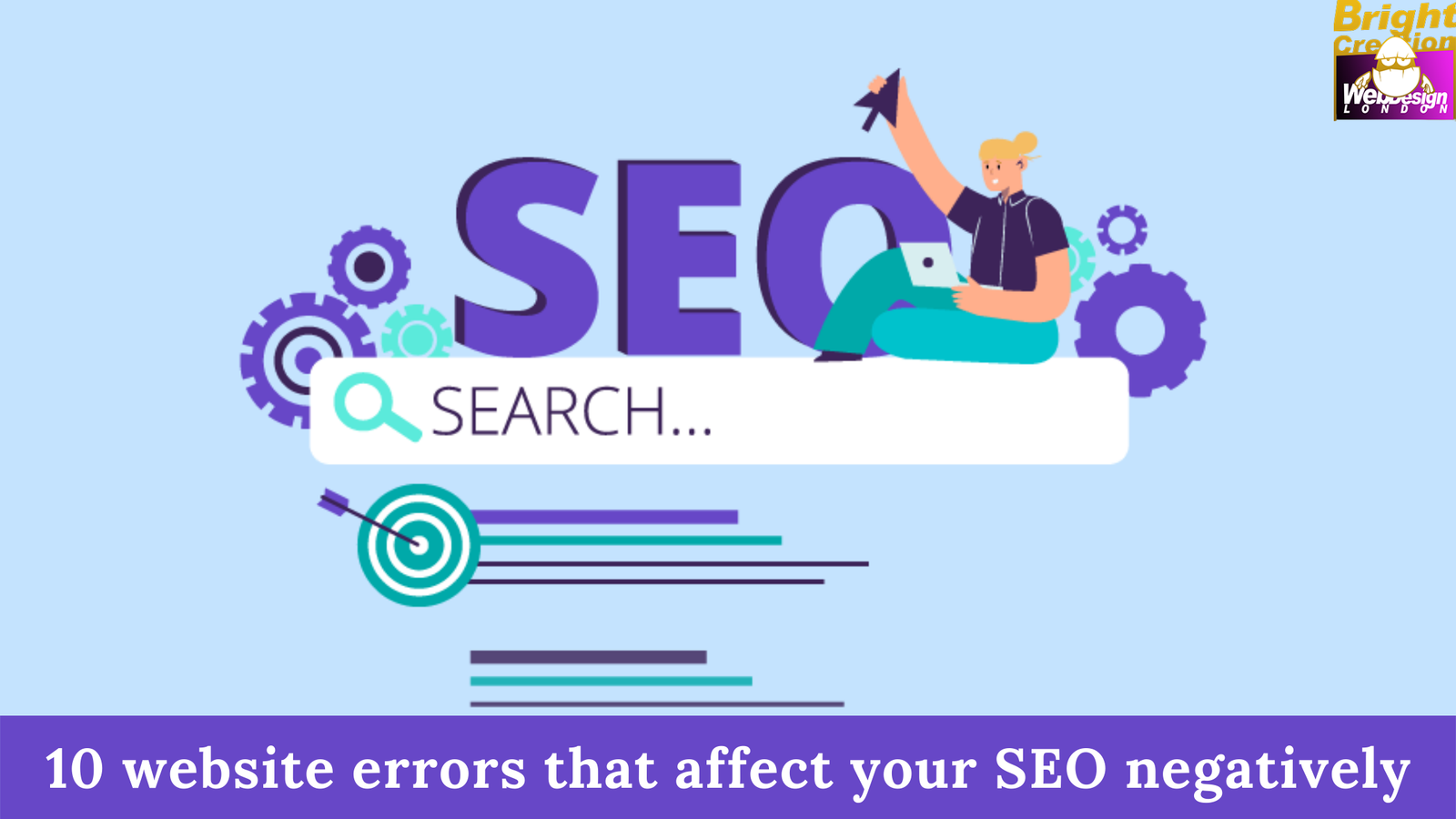 10 website errors that affect your SEO negatively